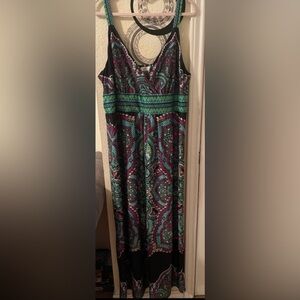 Cato Plus Size Womens long maxi summer dress size 22/24 pre-owned